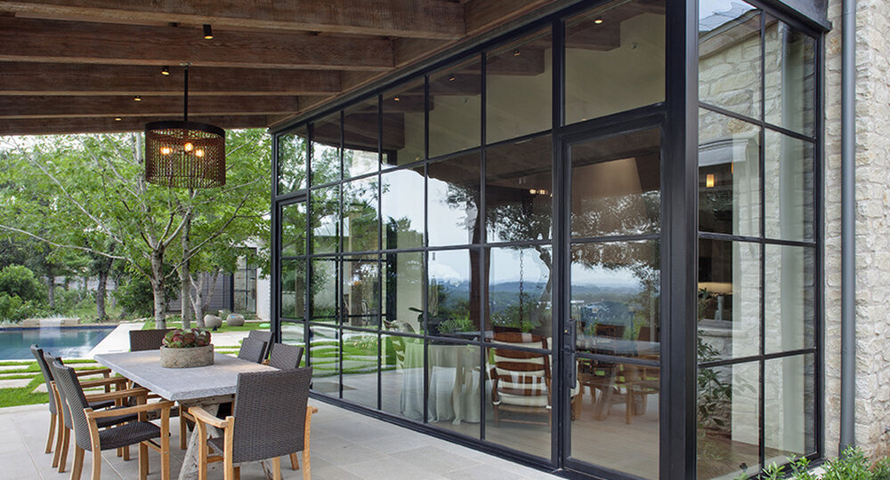 steel windows and contemporary architecture